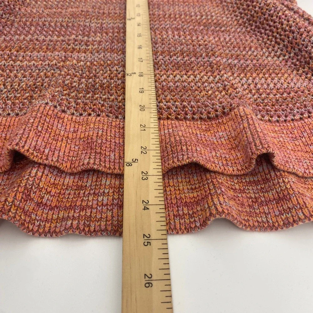 Old Navy Sweater Womens 2X Warm Multi Space Dye Cotton Modern Boatneck